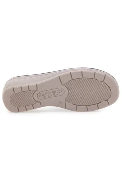 Ciabatte Blu Con Zeppa Made In Italy Linea Comoda 7226