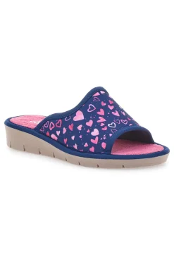 Ciabatte Blu e Rosa Made in Italy Linea Comoda 6974