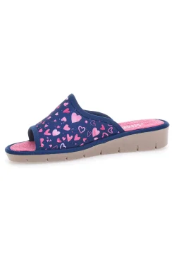 Ciabatte Blu e Rosa Made in Italy Linea Comoda 6974
