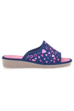 Ciabatte Blu e Rosa Made in Italy Linea Comoda 6974