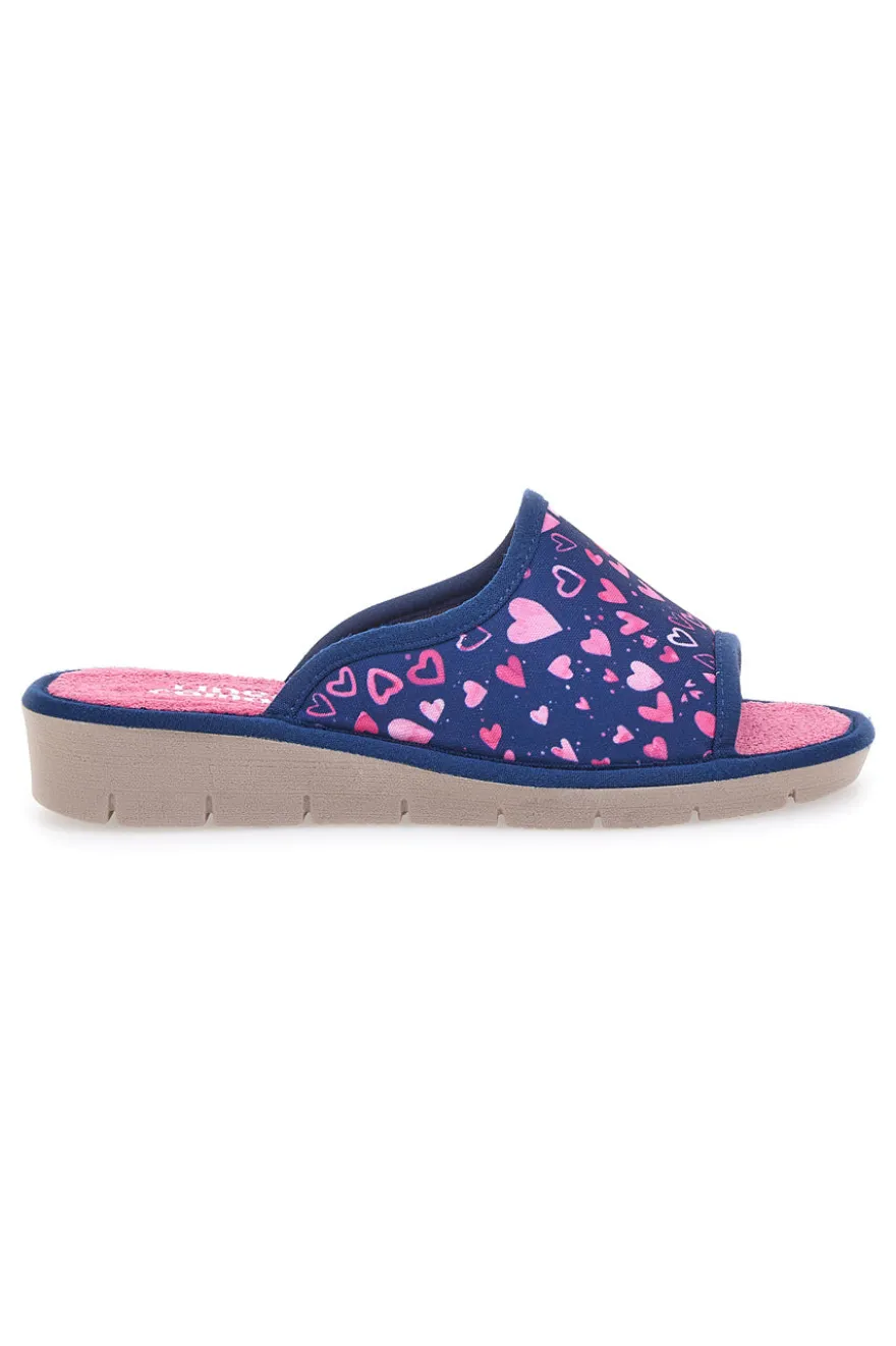 Ciabatte Blu e Rosa Made in Italy Linea Comoda 6974