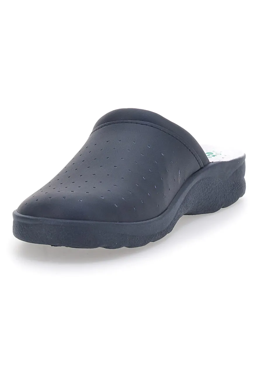 Ciabatte Blu Made In Italy Con Plantare Anatomico Le Soft 50002