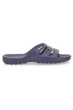 Ciabatte blu monoscocca con logo EVERLAST EV064