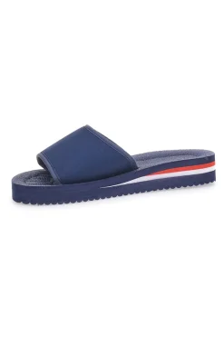 Ciabatte blu navy fascia logo SUPERGA S24E701