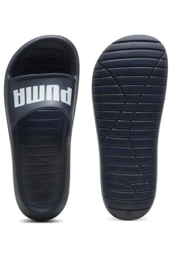 Ciabatte blu scuro monoscocca logo bianco PUMA Divecat v2 Lite