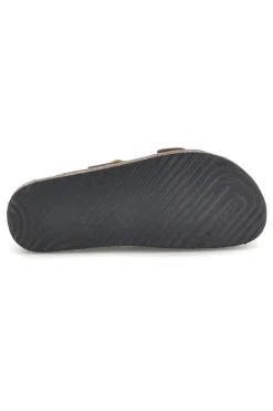 Ciabatte bronzo con doppia fibbia Superga S11T627