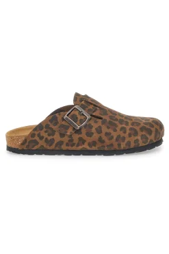 Ciabatte Chiuse Animalier con Sottopiede in Pelle Made in Italy PITTARELLO TIERRA 335A013PR