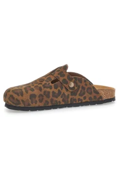 Ciabatte Chiuse Animalier con Sottopiede in Pelle Made in Italy PITTARELLO TIERRA 335A013PR