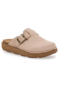 Ciabatte chiuse beige con fibbia regolabile Inblu 24EDA
