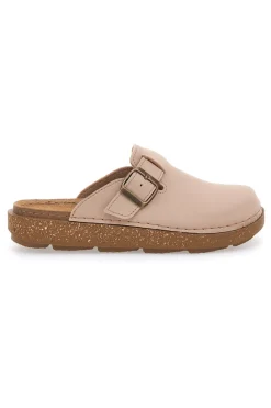 Ciabatte chiuse beige con fibbia regolabile Inblu 24EDA