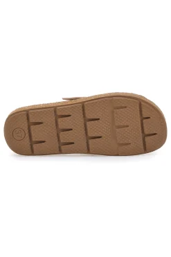 Ciabatte chiuse beige con fibbia regolabile Inblu 24EDA