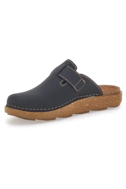 Ciabatte chiuse blu con fibbia e suola comfort Inblu 17MT