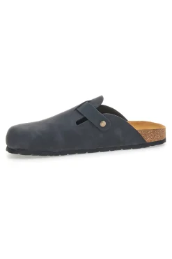 Ciabatte Chiuse Nere con Sottopiede in Pelle Made in Italy PITTARELLO TIERRA 335A013PR