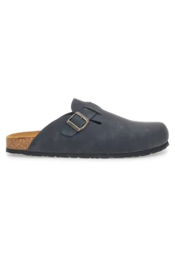 Ciabatte Chiuse Nere con Sottopiede in Pelle Made in Italy PITTARELLO TIERRA 335A013PR