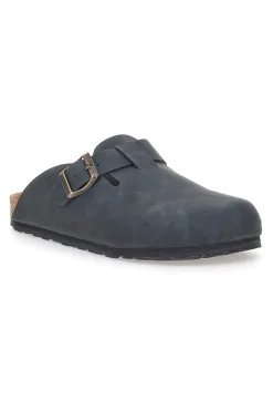 Ciabatte Chiuse Nere con Sottopiede in Pelle Made in Italy PITTARELLO TIERRA 335A013PR