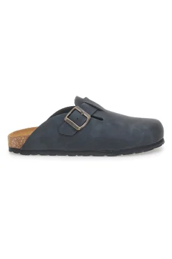 Ciabatte Chiuse Nere con Sottopiede in Pelle Made in Italy PITTARELLO TIERRA 335A013PR