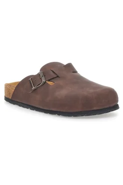 Ciabatte Chiuse Testa di Moro con Sottopiede in Pelle Made in Italy PITTARELLO TIERRA 335A013PR