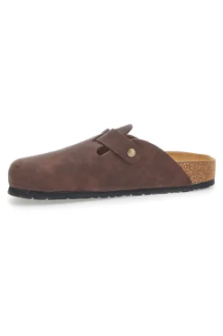 Ciabatte Chiuse Testa di Moro con Sottopiede in Pelle Made in Italy PITTARELLO TIERRA 335A013PR
