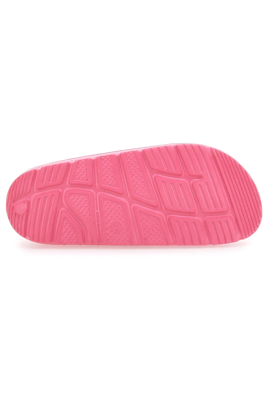 Ciabatte Chunky Fuxia Con Doppia Fascia Woz 11