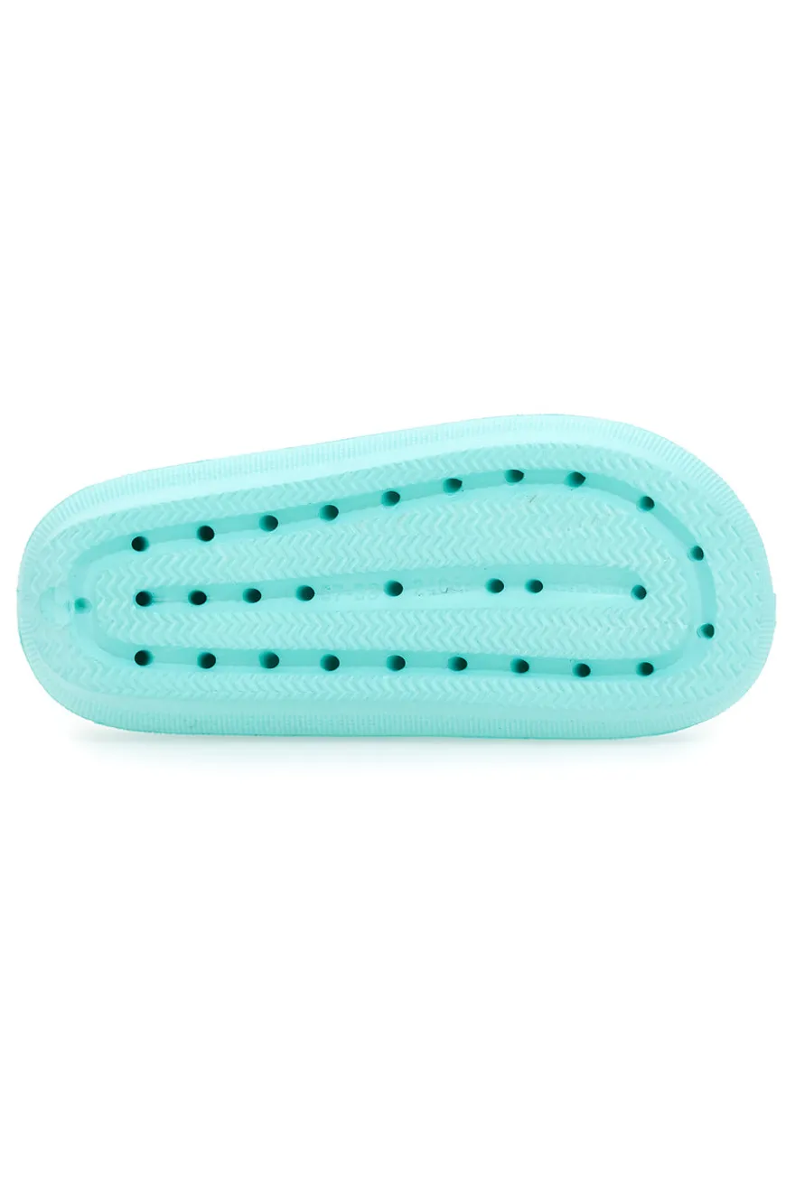 Ciabatte Chunky Grazie 9541 Azzurre