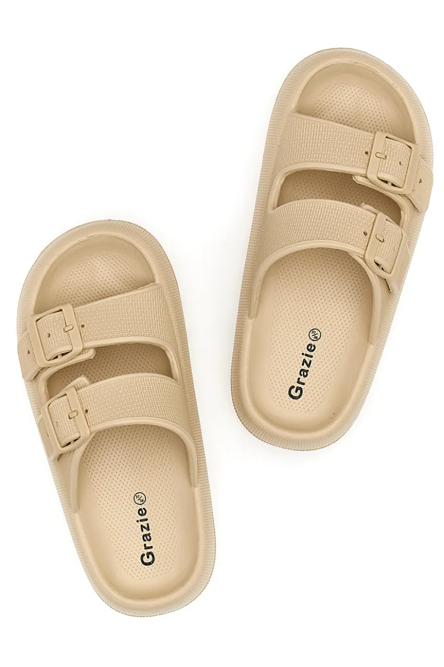 Ciabatte Chunky Grazie 9541 Beige