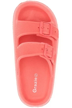 Ciabatte Chunky Grazie 9541 Corallo