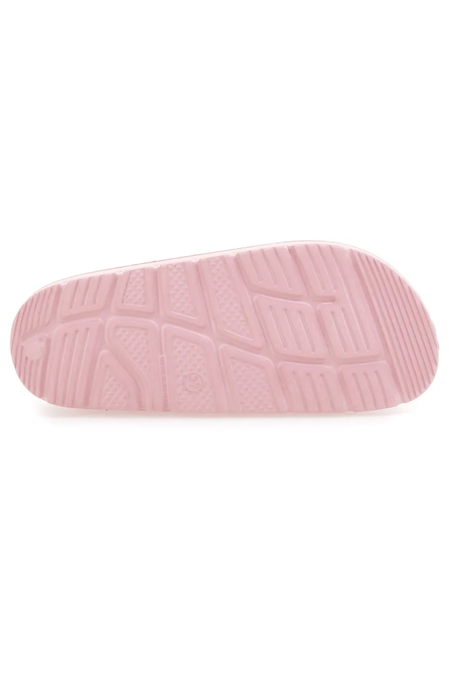 Ciabatte Chunky Rosa Con Doppia Fascia Woz 12
