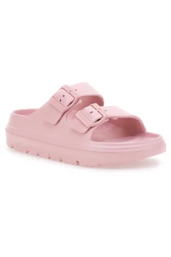 Ciabatte Chunky Rosa Con Doppia Fascia Woz 12