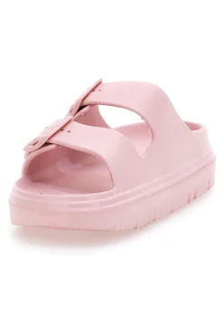 Ciabatte Chunky Rosa Con Doppia Fascia Woz 12