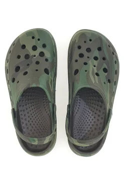 Ciabatte Clogs in Gomma Camouflage Woz 9