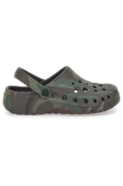 Ciabatte Clogs in Gomma Camouflage Woz 9