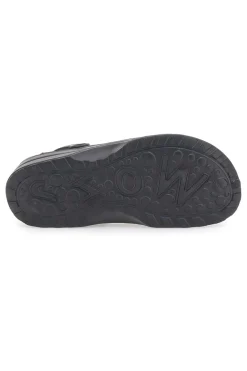 Ciabatte Clogs Nere in Gomma Woz 3