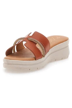 Ciabatte Cognac Plocadi 526041