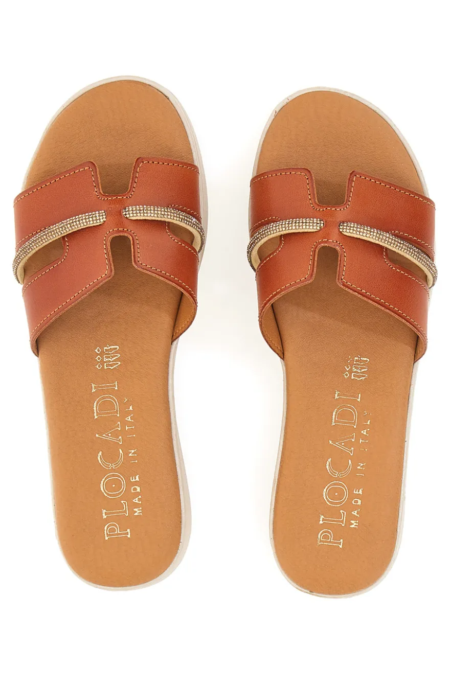 Ciabatte Cognac Plocadi 526041