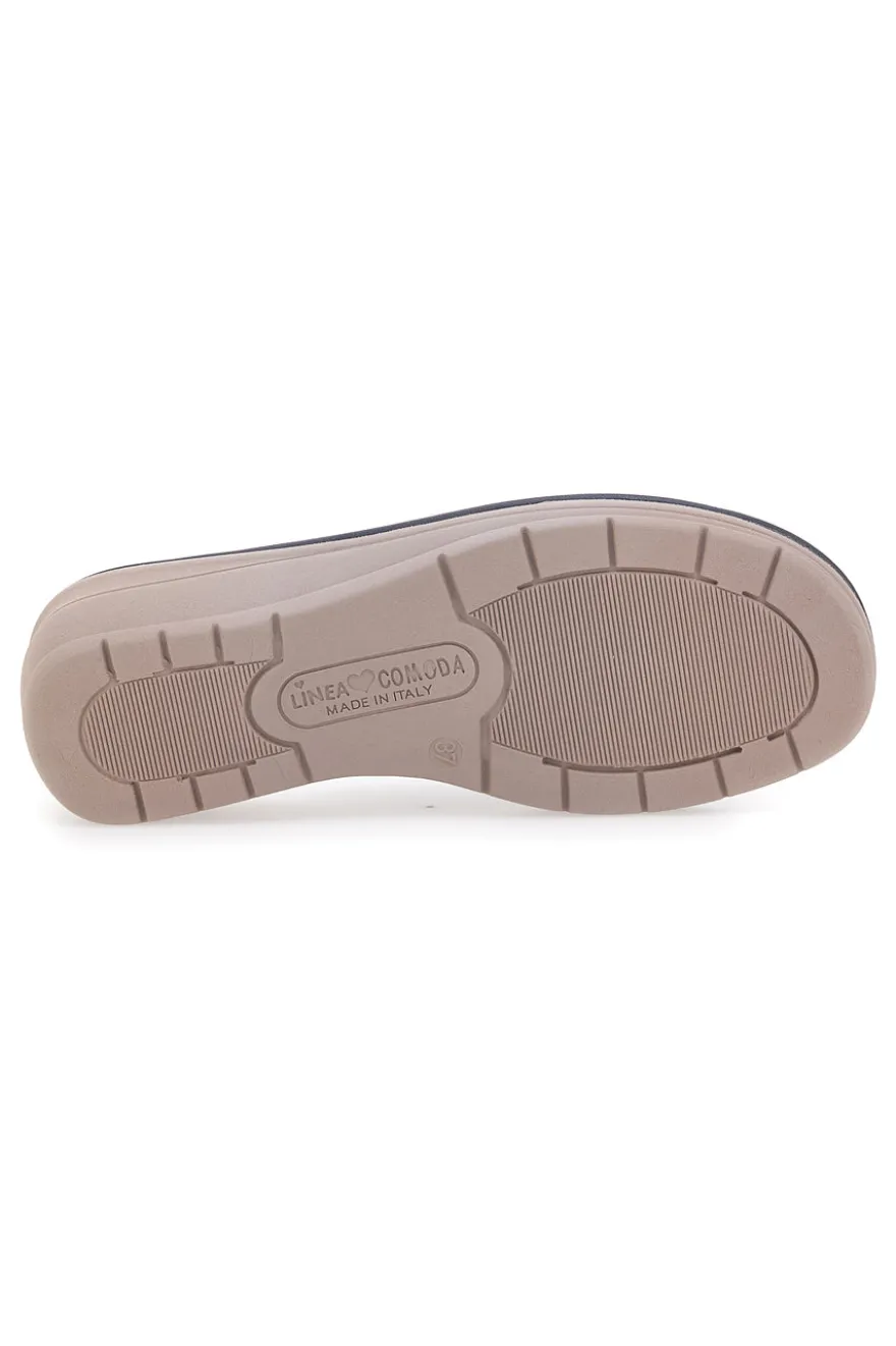 Ciabatte Comfort Blu Linea Comoda 7225