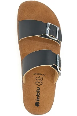 Ciabatte con Doppia Fascia InBlu 40 CP Nere