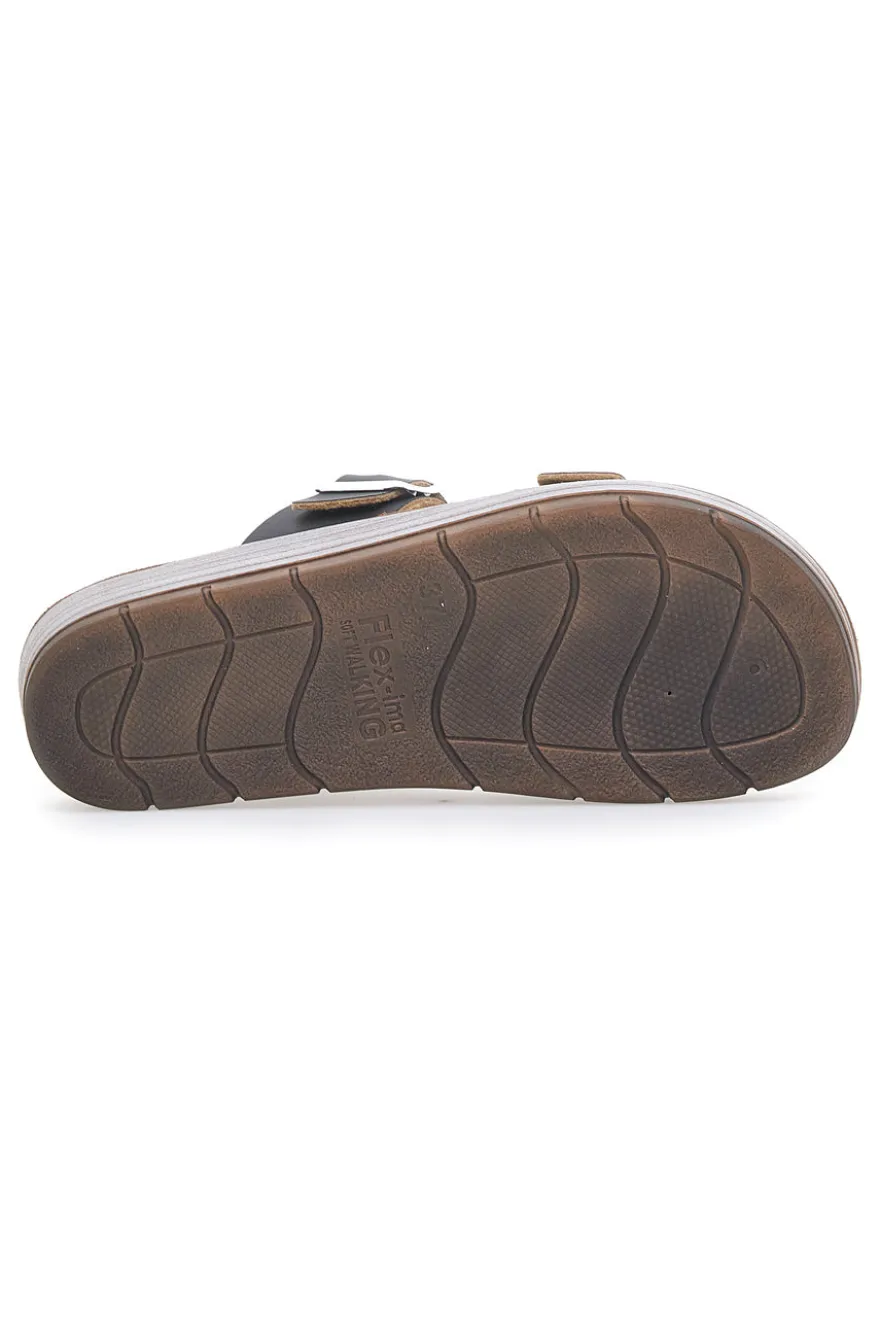 Ciabatte con Doppia Fascia InBlu 40 CP Nere