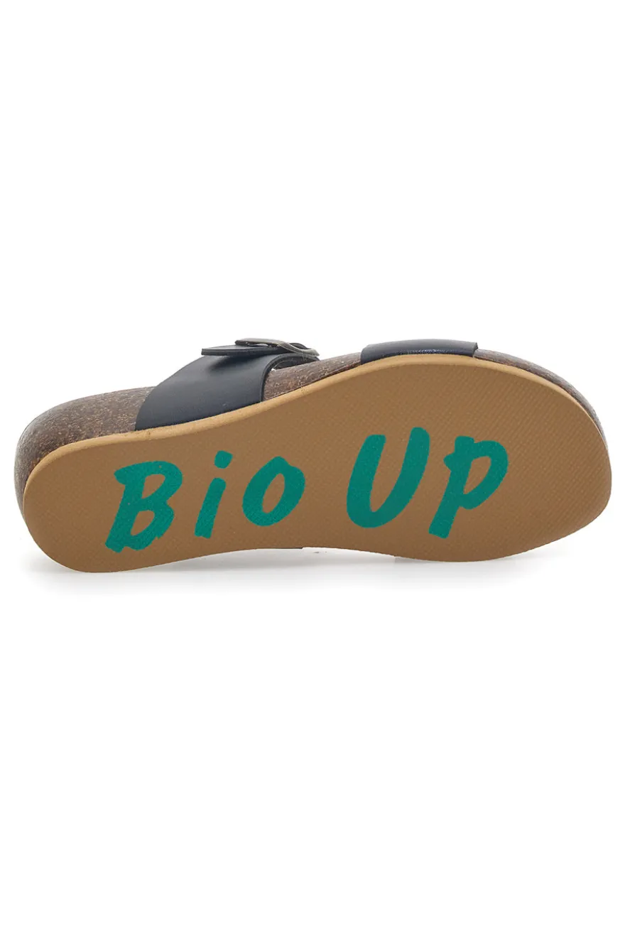 Ciabatte con Fibbia Nere Bio Up 22713