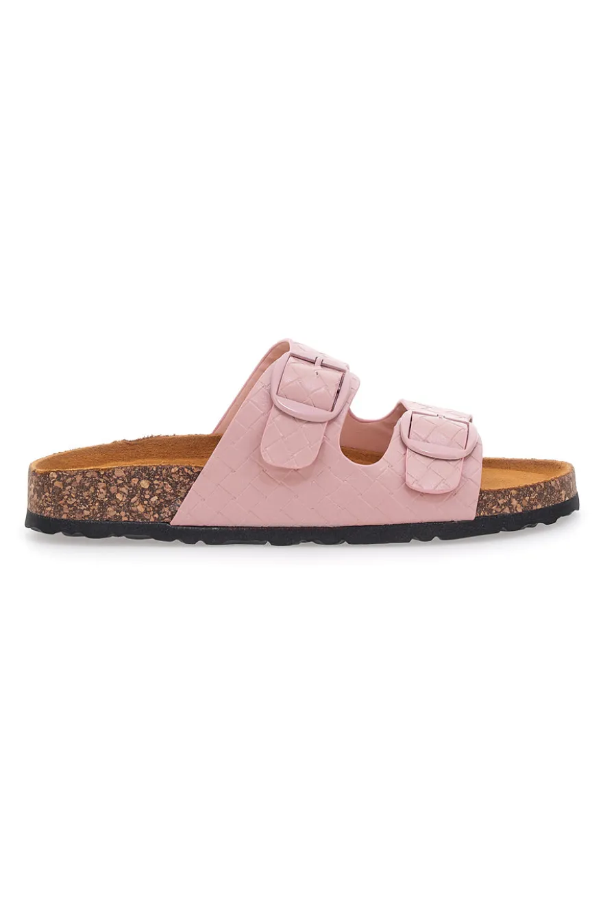Ciabatte con Fibbia Rosa Sweet Years 8381