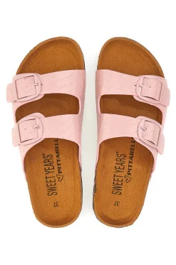 Ciabatte con Fibbia Rosa Sweet Years 8381