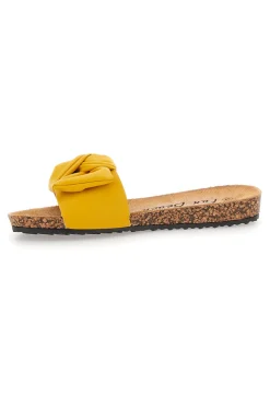 Ciabatte con fiocco giallo FUN BEACH 14191