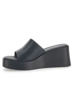 Ciabatte con Flatform Nere Rock'n Doll 390274