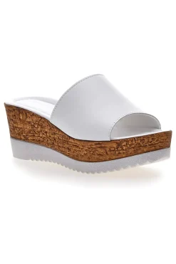 Ciabatte con Platform Bianche Pittarello Love 2331