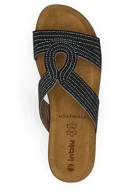 Ciabatte con Strass Inblu 29 PG Nere