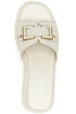 Ciabatte con Zeppa Beige Rock'n Doll 390275