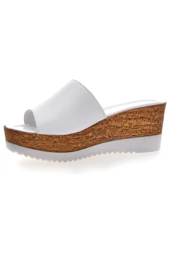 Ciabatte con Zeppa Bianche Pittarello Love 2800