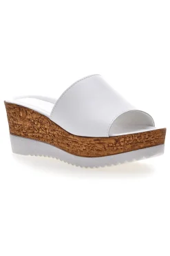 Ciabatte con Zeppa Bianche Pittarello Love 2800