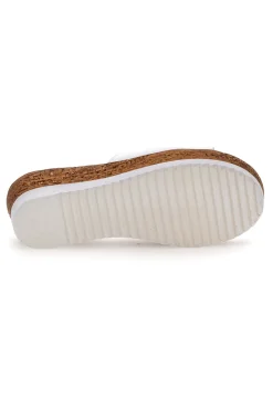 Ciabatte con Zeppa Bianche Pittarello Love 2800