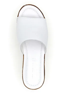 Ciabatte con Zeppa Bianche Pittarello Love 2800