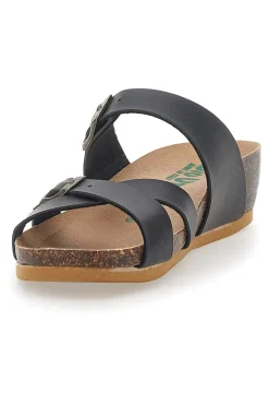 Ciabatte con Zeppa Nere Bio Up 22313